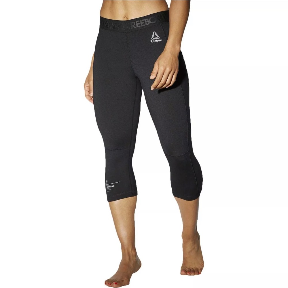 Reebok RNF Capri MMA Combat Training Leggings.